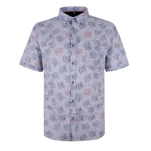 KAM DENIM LEAF S/S SHIRT