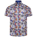 KAM SURF&PALM S/S SHIRT-new arrivals-BIGGUY.COM.AU