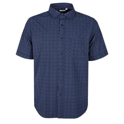 BACKBAY TRI-PRINT S/S SHIRT-sale clearance-BIGGUY.COM.AU