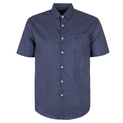 MAURIO SQUAREY-NIGHT S/S SHIRT-sale clearance-BIGGUY.COM.AU