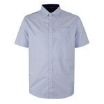PERONE BLUE MICRO GEO S/S SHIRT -new arrivals-BIGGUY.COM.AU