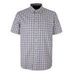 PERRONE TAN CHECK S/S SHIRT-new arrivals-BIGGUY.COM.AU