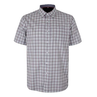 PERRONE TAN CHECK S/S SHIRT-sale clearance-BIGGUY.COM.AU