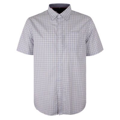 PERRONE GRAPH PLAID S/S SHIRT-sale clearance-BIGGUY.COM.AU