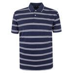 GAZMAN DOUBLE WHITE STRIPE POLO-new arrivals-BIGGUY.COM.AU