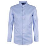 BROOKSFIELD OXFORD TALL L/S BUSINESS SHIRT-new arrivals-BIGGUY.COM.AU