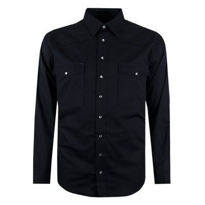 PILBARA WESTERN L/S SNAP SHIRT-shirts casual & business-BIGGUY.COM.AU