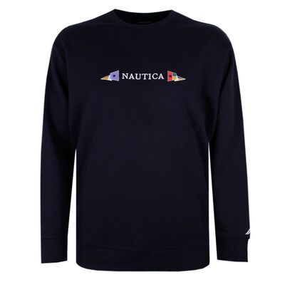 NAUTICA VALHALLA SWEAT TOP-fleecy tops & hoodies-BIGGUY.COM.AU