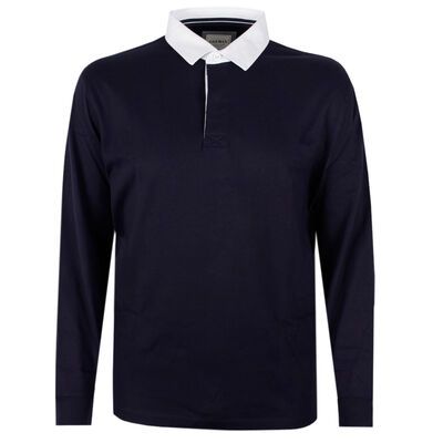 GAZMAN PLAIN RUGBY POLO-polos-BIGGUY.COM.AU