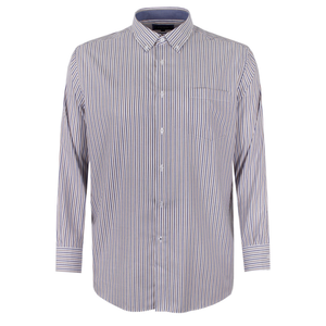 GAZMAN TWILL STRIPE L/S SHIRT