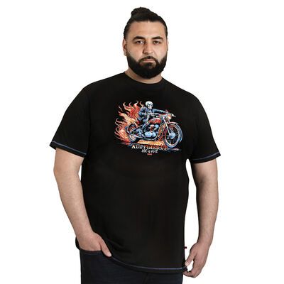 DUKE DEWSBURY SKELTON T-SHIRT-tshirts & tank tops-BIGGUY.COM.AU