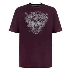 DUKE GRIMSBY SKULL T-SHIRT