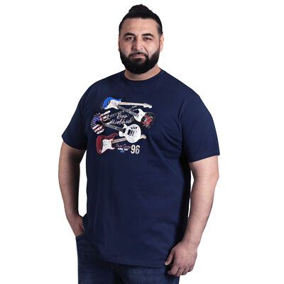 DUKE LIVERPOOL GUITAR T-SHIRT-tshirts & tank tops-BIGGUY.COM.AU