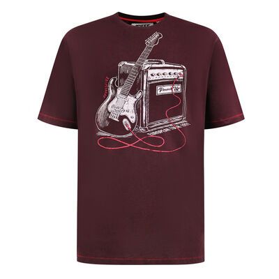 DUKE BARNSLEY AMP T-SHIRT-tshirts & tank tops-BIGGUY.COM.AU