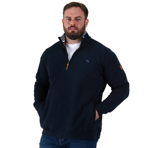 DUKE RUSSEL ¼ ZIP SWEAT TOP