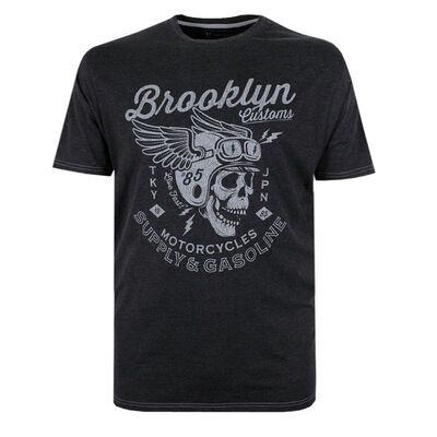 KAM BROOKLYN REBEL T-SHIRT-tshirts & tank tops-BIGGUY.COM.AU