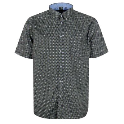 KAM PEACOCK EYE S/S SHIRT-shirts casual & business-BIGGUY.COM.AU