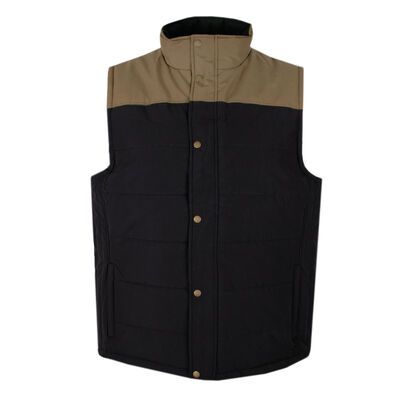 PILBARA 2 TONE PUFFER VEST-new arrivals-BIGGUY.COM.AU