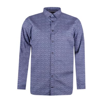 BROOKSFIELD FLORAL L/S BUSINESS SHIRT-new arrivals-BIGGUY.COM.AU