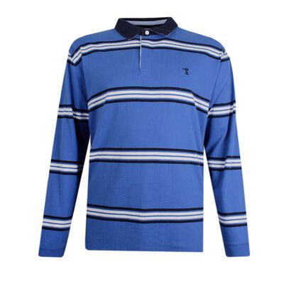 PILBARA STRIPE RUGBY POLO -new arrivals-BIGGUY.COM.AU