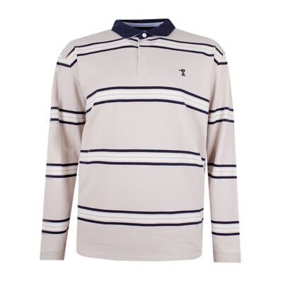 PILBARA STRIPE RUGBY POLO -new arrivals-BIGGUY.COM.AU