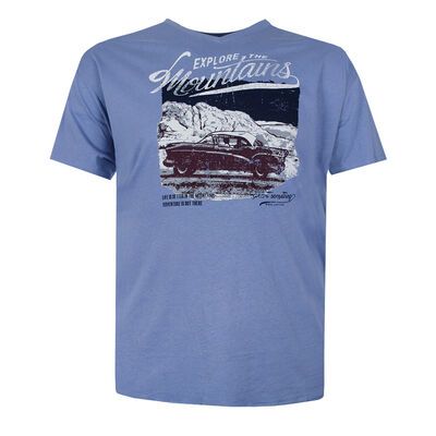 NORTH LATITUDE MOUNTAIN T-SHIRT-new arrivals-BIGGUY.COM.AU