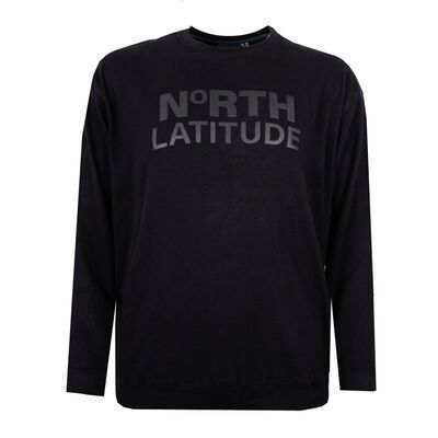NORTH LATITUDE LOGO SWEAT TOP-new arrivals-BIGGUY.COM.AU