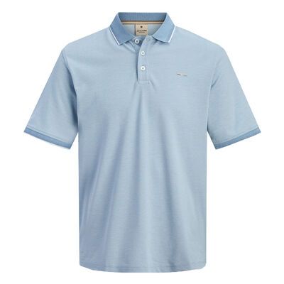 JACK & JONES DUAL TONE POLO -new arrivals-BIGGUY.COM.AU