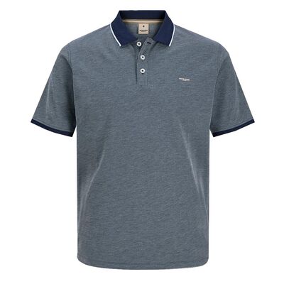 JACK & JONES DUAL TONE POLO -new arrivals-BIGGUY.COM.AU