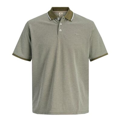 JACK & JONES DUAL TONE POLO -new arrivals-BIGGUY.COM.AU