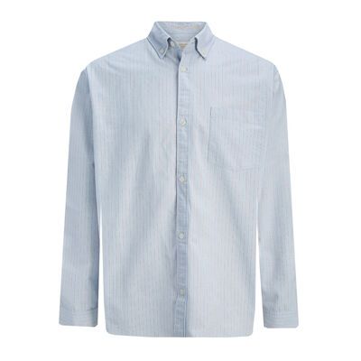 JACK & JONES DUAL STRIPE L/S SHIRT -new arrivals-BIGGUY.COM.AU