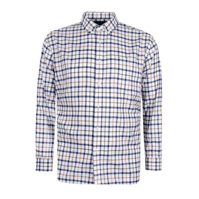 GAZMAN BRUSHED TWILL L/S SHIRT-new arrivals-BIGGUY.COM.AU