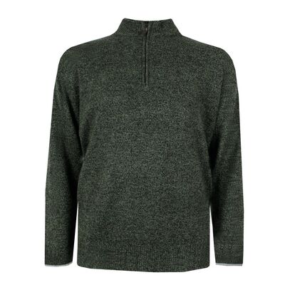 GAZMAN KNIT ¼ ZIP PULL OVER -new arrivals-BIGGUY.COM.AU