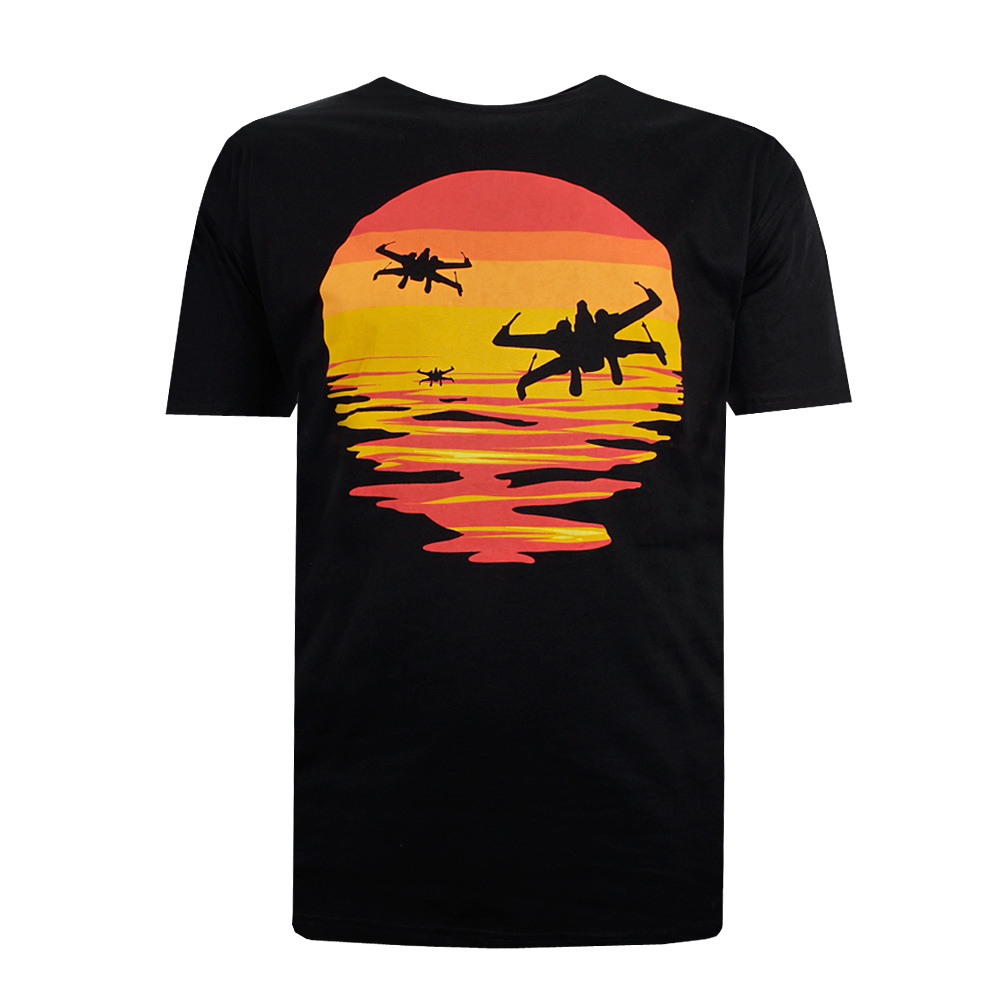BRONCO SUNSET PRINTED T-SHIRT