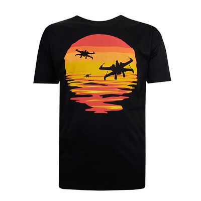 BRONCO SUNSET PRINTED T-SHIRT-new arrivals-BIGGUY.COM.AU