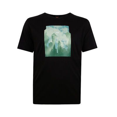 HUGO BOSS BUILDING T-SHIRT-new arrivals-BIGGUY.COM.AU