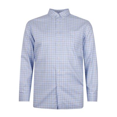 GAZAMAN 104 MULTI CHECK L/S SHIRT-new arrivals-BIGGUY.COM.AU