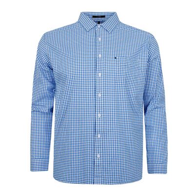 PILBARA C173 GINGHAM CHECK L/S SHIRT-new arrivals-BIGGUY.COM.AU