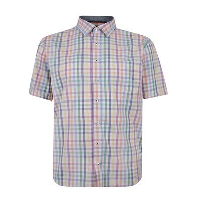 BACKBAY 216 CHECK S/S SHIRT -new arrivals-BIGGUY.COM.AU