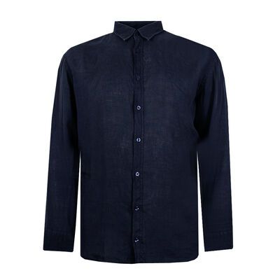 HUGO BOSS RELEGANT LINEN L/S SHIRT -new arrivals-BIGGUY.COM.AU