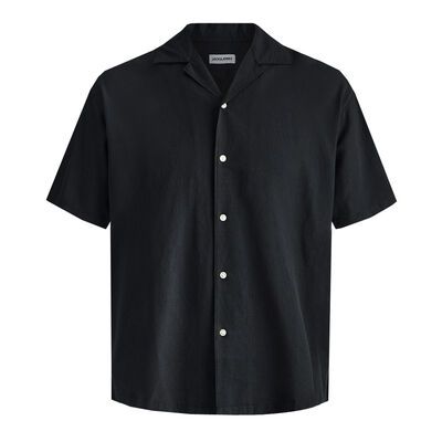 JACK & JONES BREEZE LINEN S/S SHIRT-new arrivals-BIGGUY.COM.AU