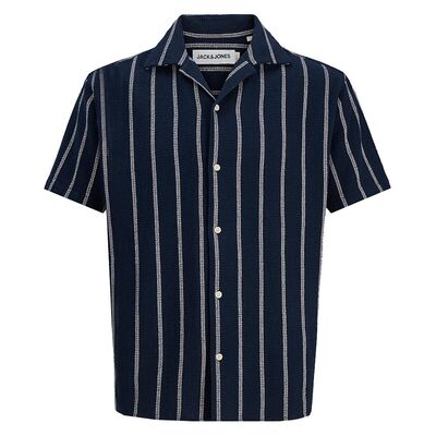 JACK & JONES KNIT S/S SHIRT-new arrivals-BIGGUY.COM.AU
