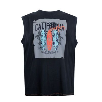 KAM SURFBOARD MUSCLE TANK TOP-new arrivals-BIGGUY.COM.AU