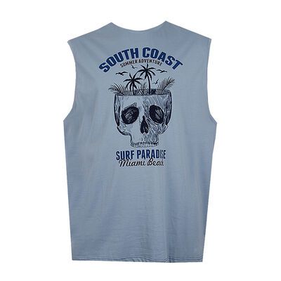 KAM PARADISE MUSCLE TANK TOP-new arrivals-BIGGUY.COM.AU