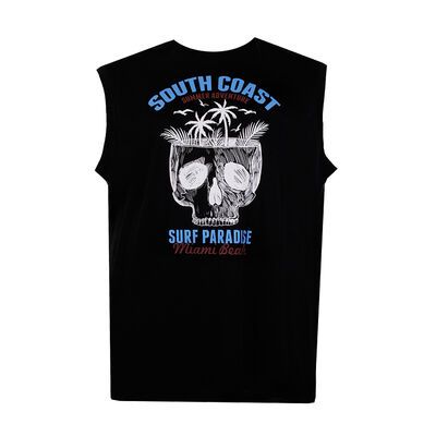 KAM PARADISE MUSCLE TANK TOP-new arrivals-BIGGUY.COM.AU