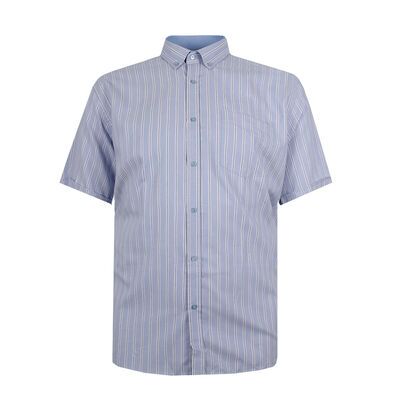 KAM 386 STRIPE S/S SHIRT-new arrivals-BIGGUY.COM.AU