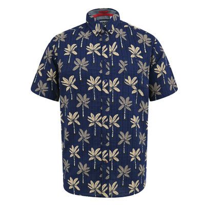 DUKE DAVEY PRINT S/S SHIRT-new arrivals-BIGGUY.COM.AU