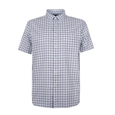 GAZMAN OCFORD CHECK S/S SHIRT-new arrivals-BIGGUY.COM.AU