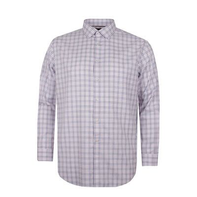 GAZMAN 064 CHECK L/S SHIRT-new arrivals-BIGGUY.COM.AU