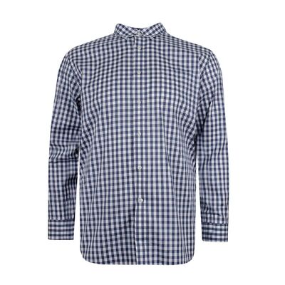 GAZMAN GINGHAM CHECK L/S SHIRT-new arrivals-BIGGUY.COM.AU